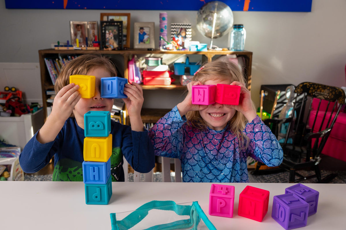 Squeeze & Stack Blocks