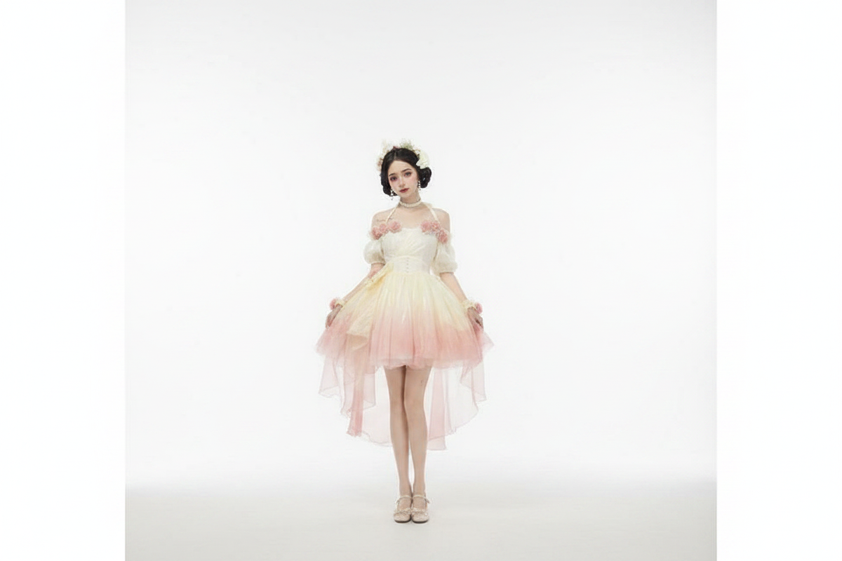 Mermaid Lolita Dress Full Body